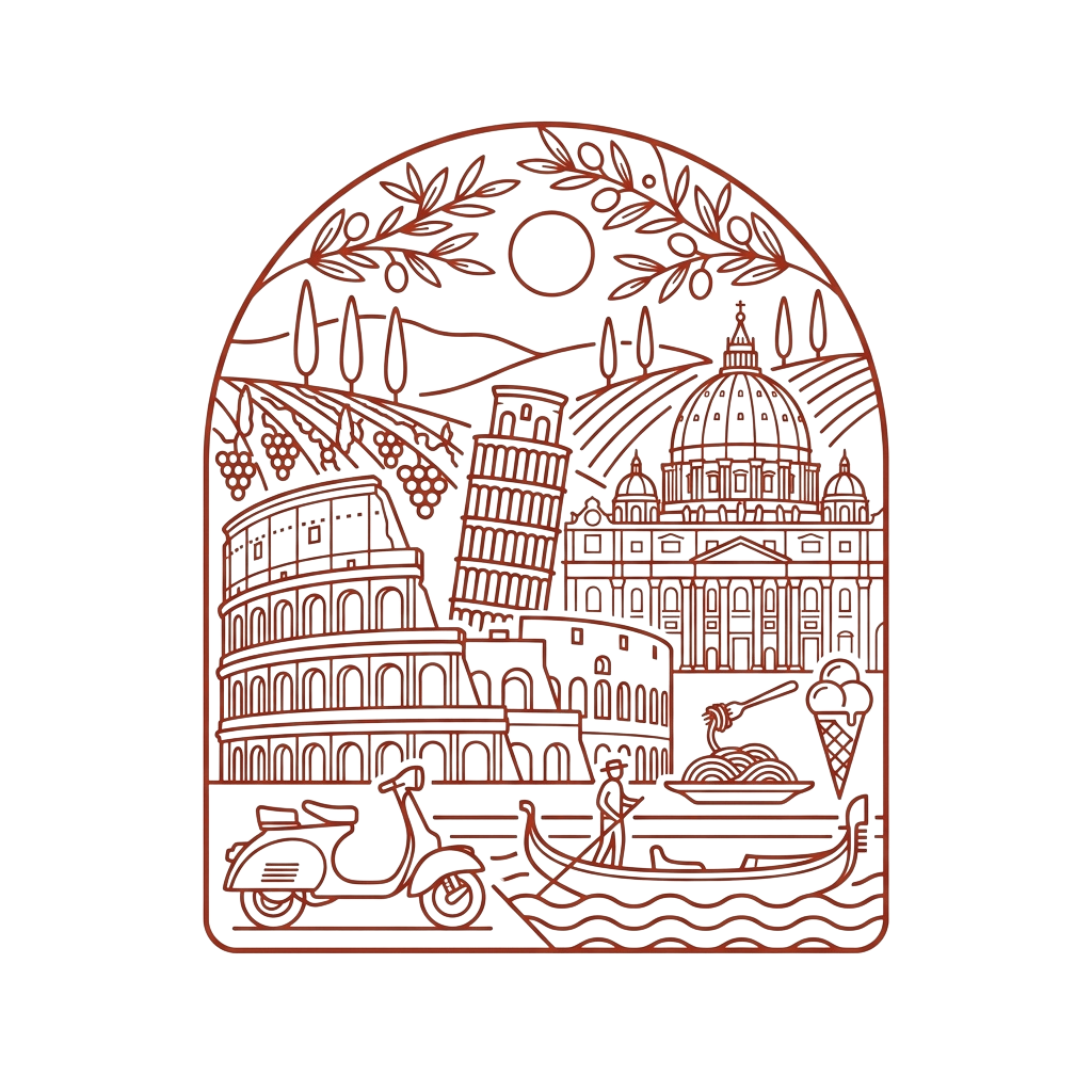 Italy Illustration