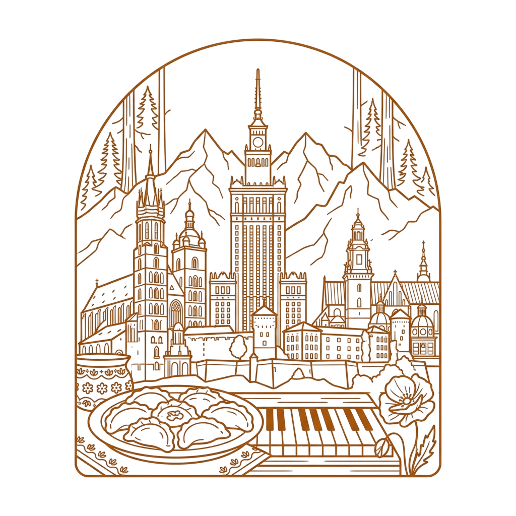 Poland Illustration